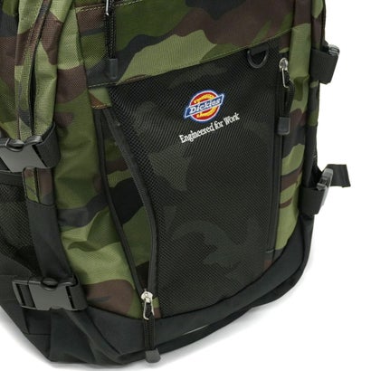 ディッキーズ Dickies リュック メンズ レディース リュックサック バックパック デイパック バッグ 2層 PC収納 背負い 軽量 デイリー B4 A4 DK EFW MESH PKT BACKPACK 80310600 （Mグレー）｜詳細画像