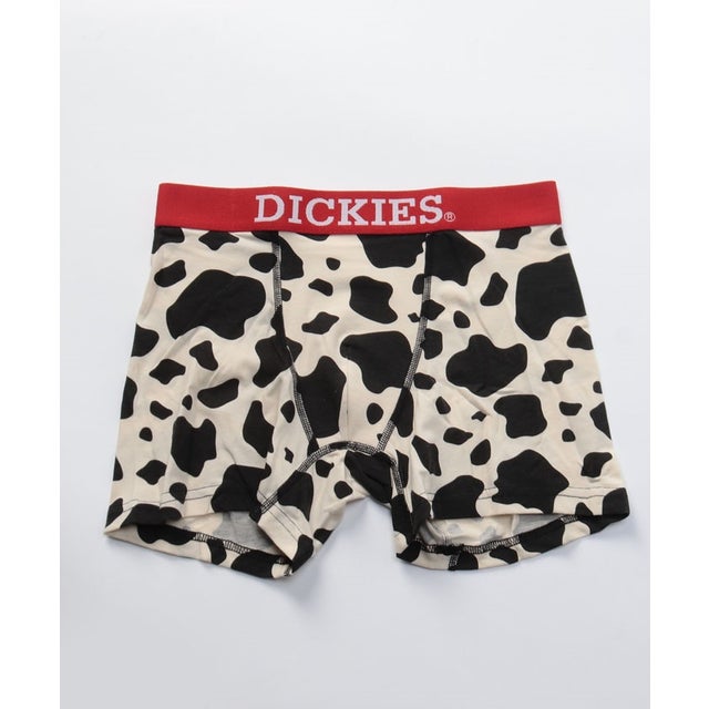 COW PATTERN ボクサーパンツ プレゼント ギフト【返品不可商品】 （ブラック）