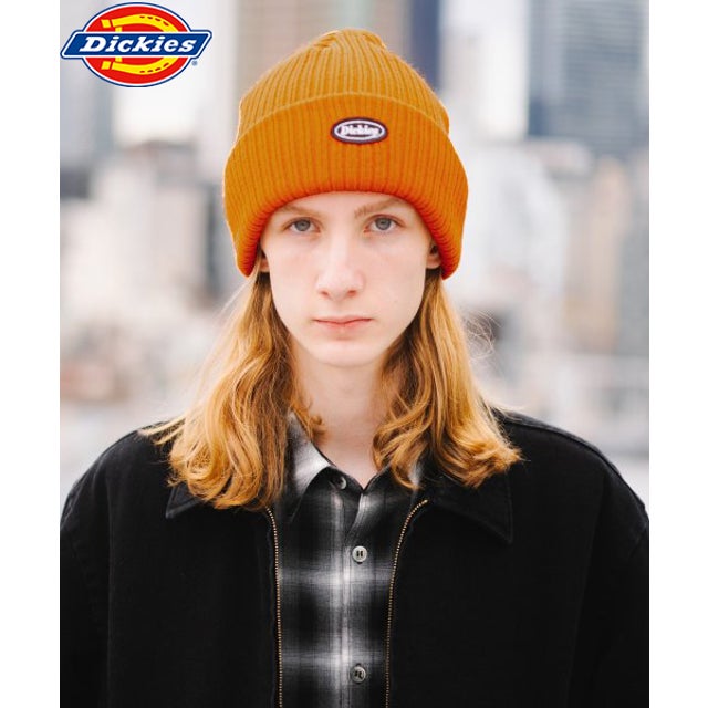 CALIF LOGO WAPPEN KNIT CAP （オレンジ）