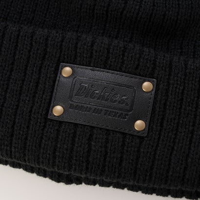 DK EX LEATHERTOUCH PATCH KNITWATCH （ブラック）｜詳細画像