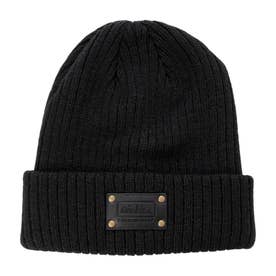 DK EX LEATHERTOUCH PATCH KNITWATCH （ブラック）