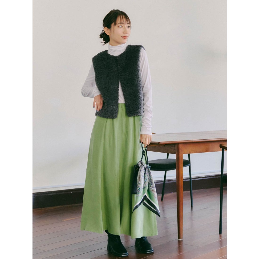 ドロワット ロートレアモン Droite lautreamont エコファーショート 