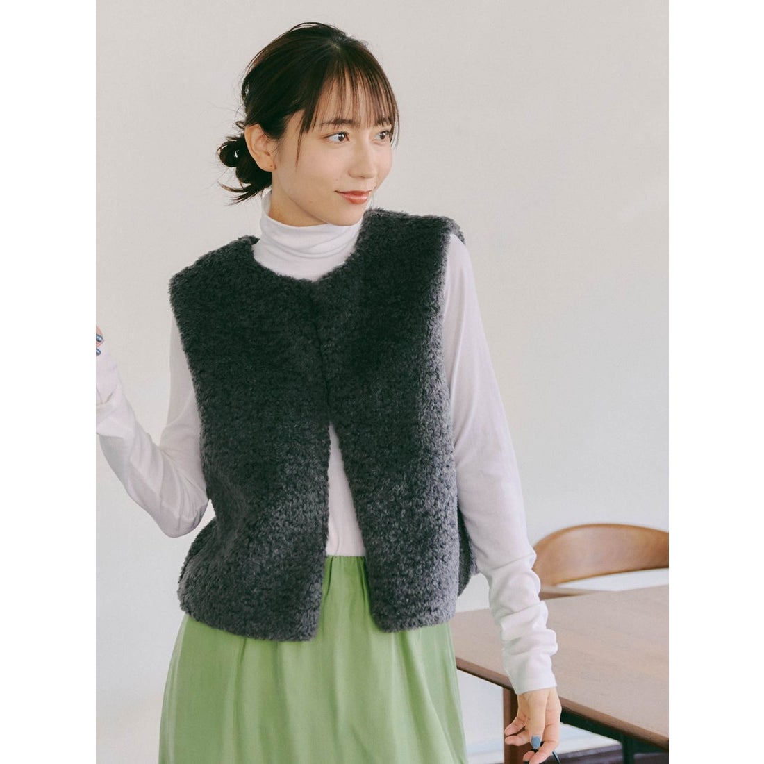 ドロワット ロートレアモン Droite lautreamont エコファーショート 