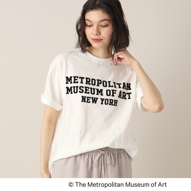 
                    【THE MET】コラボTシャツ （ホワイト(001)）