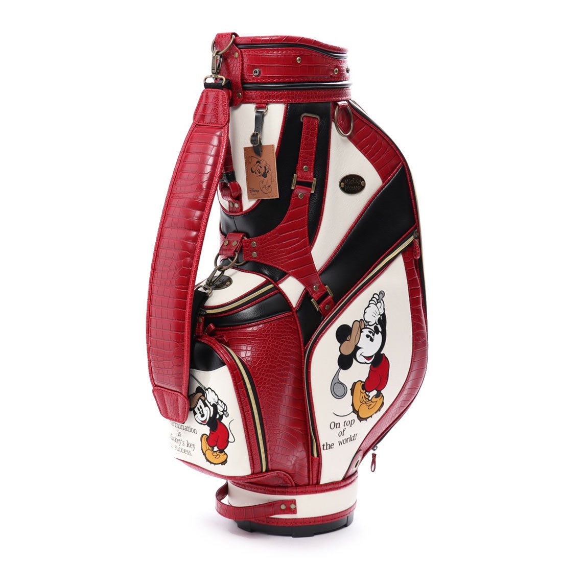 【大型商品180】ディズニー Disney メンズ ゴルフ キャディバッグ ディズニー DN-0B1008CB