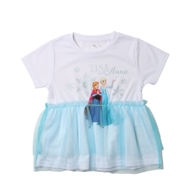 ジュニア 半袖機能Tシャツ iCOOL 遮熱UV ドレスTシャツ TRDN-9C41116TSG （ホワイト）