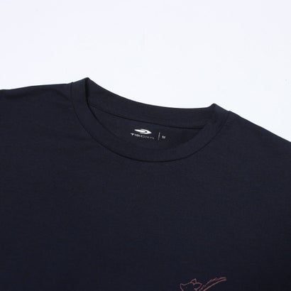 レディース 長袖Tシャツ グラフィックロングTシャツ クラシックPOOH TRDN-9C22516TL （ネイビー）｜詳細画像