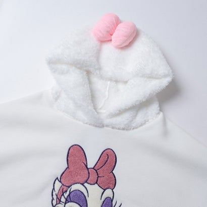 ディズニー プルオーバー フーディー ボアパーカー レディース ふわふわ もこもこ 防寒 秋 冬 DISNEY （オフホワイト）｜詳細画像