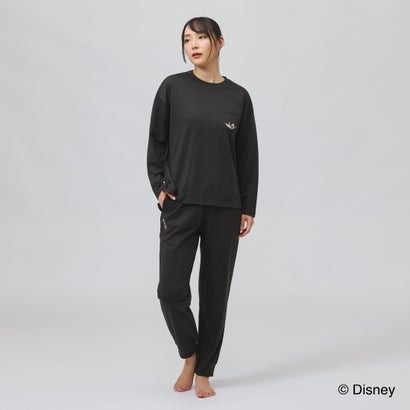 ディズニー Disney 長袖インナーシャツ TIGORASLEEP ディズニーレディス長袖Tシャツ_一般医療機器 （チャコールグレー）｜詳細画像