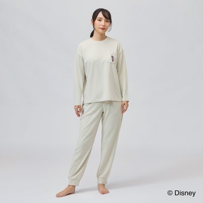 ディズニー Disney 長袖インナーシャツ TIGORASLEEP ディズニーレディス長袖Tシャツ_一般医療機器 （アイボリー）｜詳細画像