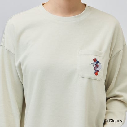 ディズニー Disney 長袖インナーシャツ TIGORASLEEP ディズニーレディス長袖Tシャツ_一般医療機器 （アイボリー）｜詳細画像
