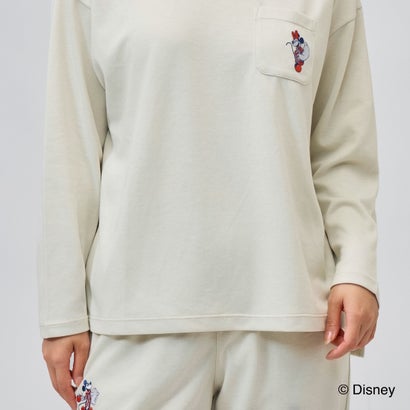 ディズニー Disney 長袖インナーシャツ TIGORASLEEP ディズニーレディス長袖Tシャツ_一般医療機器 （アイボリー）｜詳細画像