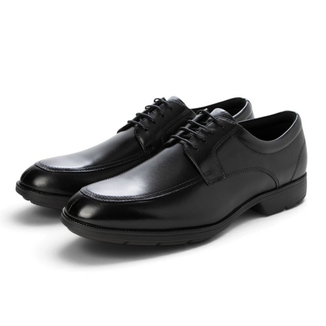 走れるビジネスシューズ 3E Uチップ （BLK）