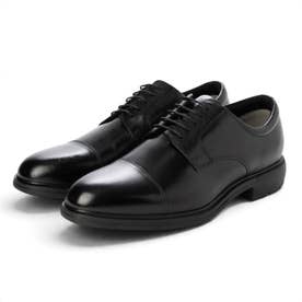 走れるビジネスシューズ 4E ストレートチップ （BLK）