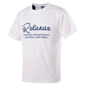 
         Relaxar プラクティスＴシャツ 半袖(ホワイト×ネイビー)