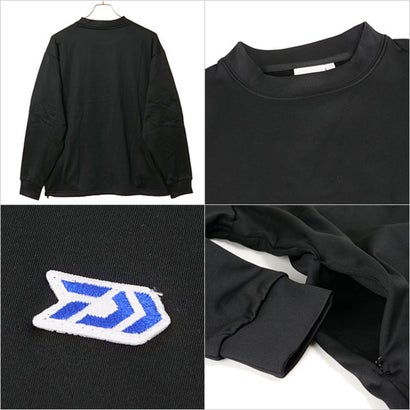 DANRO TECH CREW NECK SWEAT BLACK [DE-8126WEX] （BLACK）｜詳細画像