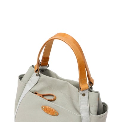トートバッグ レディース 布 キャンバス 小さめ Dakota バッグ ブランド 無地 シンプル 軽量 帆布 本革 横型 カジュアル 日本製 B5 シンピット 1531731 （カーキ）｜詳細画像