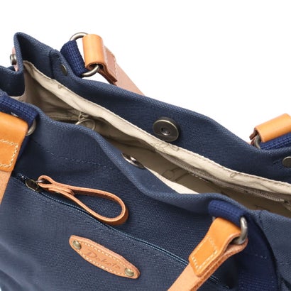 ダコタ Dakota トートバッグ レディース 布 キャンバス 小さめ Dakota バッグ ブランド 無地 シンプル 軽量 帆布 本革 横型 カジュアル 日本製 B5 シンピット 1531731 （グレー）｜詳細画像