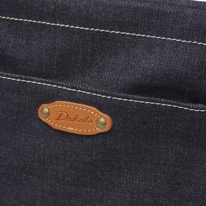 ダコタ Dakota ショルダーバッグ レディース 斜めがけ デニム ブランド バッグ 大人 帆布 綿 レザー ファスナー かわいい 日本製 A5 シンピット 1531752 新作 2025 （ネイビーデニム）｜詳細画像