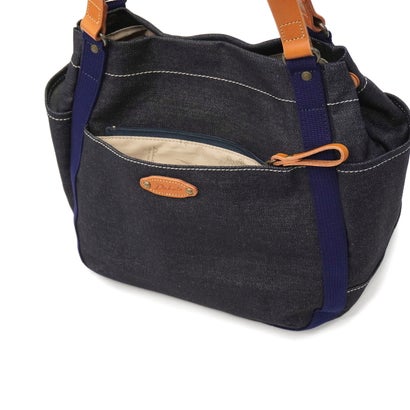 ダコタ Dakota トートバッグ レディース デニム バッグ キャンバス 布 綿 レザー ハンドル 肩がけ ブランド 横型 自立 かわいい 日本製 A4 シンピット 1531750 新作 2025 （ネイビーデニム）｜詳細画像