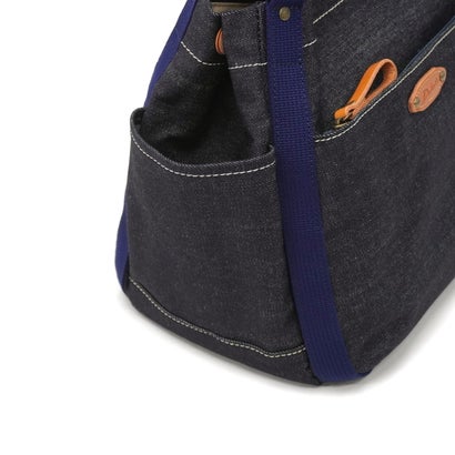 ダコタ Dakota トートバッグ レディース デニム バッグ キャンバス 布 綿 レザー ハンドル 肩がけ ブランド 横型 自立 かわいい 日本製 A4 シンピット 1531750 新作 2025 （ネイビーデニム）｜詳細画像