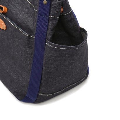 ダコタ Dakota トートバッグ レディース デニム バッグ キャンバス 布 綿 レザー ハンドル 肩がけ ブランド 横型 自立 かわいい 日本製 A4 シンピット 1531750 新作 2025 （ネイビーデニム）｜詳細画像
