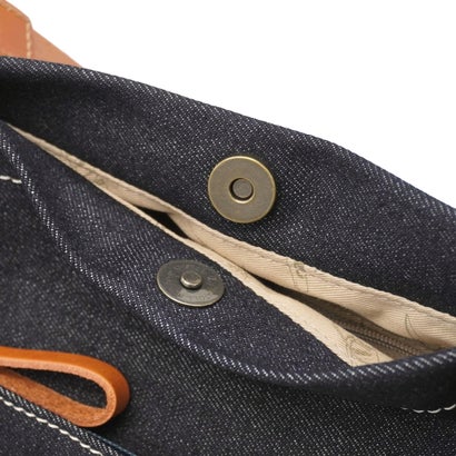 ダコタ Dakota トートバッグ レディース デニム バッグ キャンバス 布 綿 レザー ハンドル 肩がけ ブランド 横型 自立 かわいい 日本製 A4 シンピット 1531750 新作 2025 （ネイビーデニム）｜詳細画像