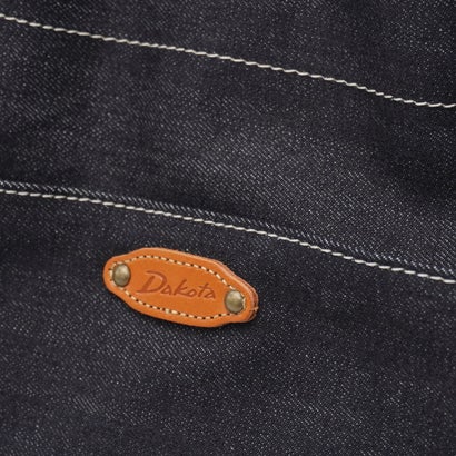 ダコタ Dakota トートバッグ レディース デニム バッグ キャンバス 布 綿 レザー ハンドル 肩がけ ブランド 横型 自立 かわいい 日本製 A4 シンピット 1531750 新作 2025 （ネイビーデニム）｜詳細画像