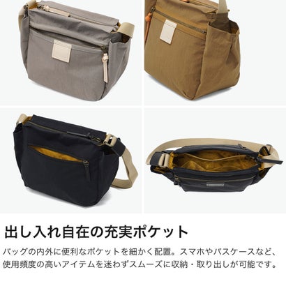ダコタ Dakota ショルダーバッグ レディース 軽量 斜めがけ コンパクト シンプル 撥水 ファスナー付き 普段使い 無地 肩掛け 斜めがけバッグ A5 カレ 1531773 新作 2026 （キャメル）｜詳細画像