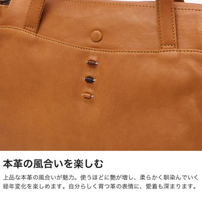 トートバッグ レディース ハンドル ファスナー付き 2way かわいい バッグ ハンドバッグ ショルダーバッグ ブランド 自立 本革 革 新作 2026 ハグ 1035020 （ブラック）｜詳細画像