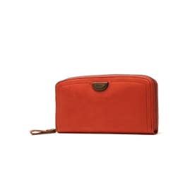 長財布 アーブル 財布 ロング ラウンドファスナー ウォレット 小銭入れ付き 本革 革 レザー 姫路レザー 大容量 カード 0031363 （オレンジ）