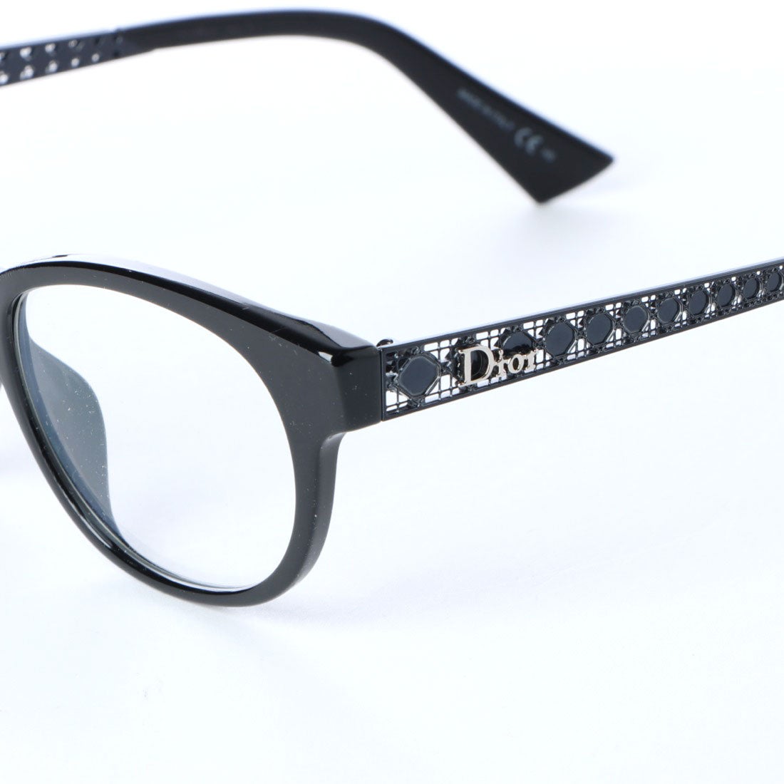 ディオール Dior メガネ 眼鏡 アイウェア レディース メンズ （ブラック）