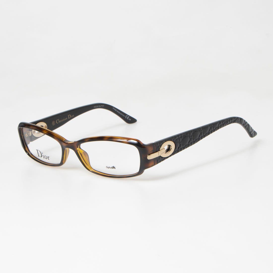 ディオール Dior メガネ 眼鏡 アイウェア レディース メンズ （ハバナ/ブラック）
