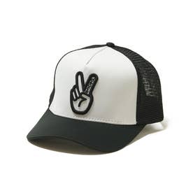 Deuce Trucker Peace Hat(ホワイト×ブラック)