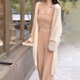 ロングカーディガン 韓国ファッション 10代 20代 30代 大人っぽい 羽織りやすい ロング丈 紫外線対策 エアコン対策 オシャレ カジュアル （ホワイト）
