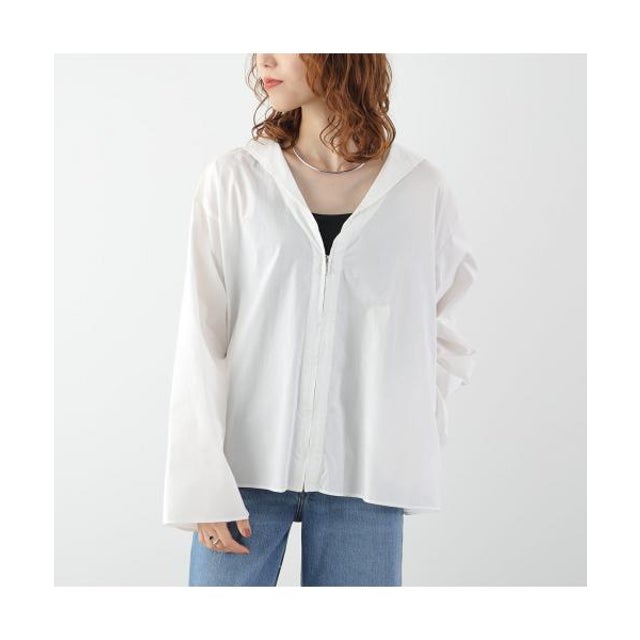 Dignite Collierシャツ 80269113 長袖 （031/ホワイト）