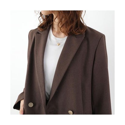 ディニテコリエ Dignite collier Dignite Collier ジャケット 80269327 ダブル テーラード （039/ブラウン）｜詳細画像