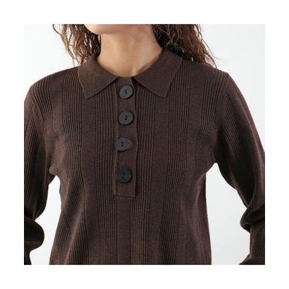 ディニテコリエ Dignite collier Dignite Collier 長袖 ニット 80269355 リブ （031/オフホワイト）｜詳細画像