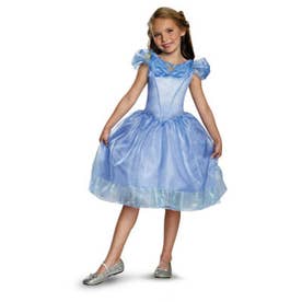 ハロウィン コスプレ ディズニー DISNEY  シンデレラ Cinderella 子供用S  87057L cs0822 dp0822 kc0822 （ブルー）