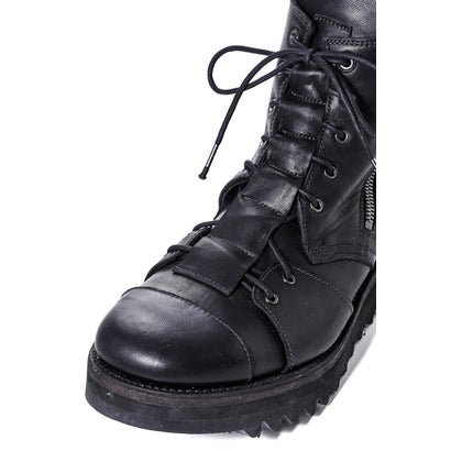 Horse Leather Boots （BLACK）｜詳細画像