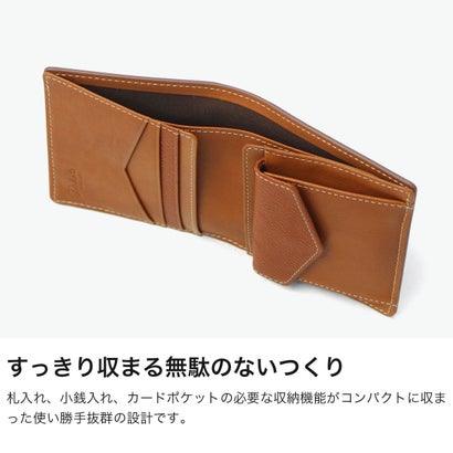 ダコタブラックレーベル Dakota BLACK LABEL 二つ折り財布 メンズ レディース 本革 ブランド 小銭入れあり 小さい 財布 大人 牛革 革 レザー 軽量 コンパクト ウォレット 札 小銭 カード パルモ 0621900 （ブラック）｜詳細画像