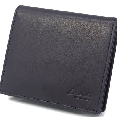 二つ折り財布 メンズ レディース 本革 ブランド 小銭入れあり 小さい 財布 大人 牛革 革 レザー 軽量 コンパクト ウォレット 札 小銭 カード パルモ 0621900 （ネイビー）｜詳細画像