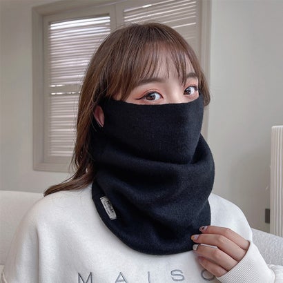 ドゥー ベル Doux Belle 多機能フリースネックウォーマー レディース ネックウォーマー （ブラック）｜詳細画像