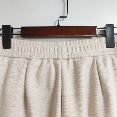 ドゥー ベル Doux Belle 裏起毛ルーズストレートパンツ レディース パンツ （ダークグレー）｜詳細画像