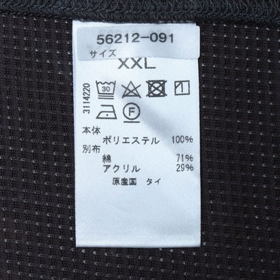 DCG・Addアクティブ・エアホールバイクネック （墨黒）｜詳細画像
