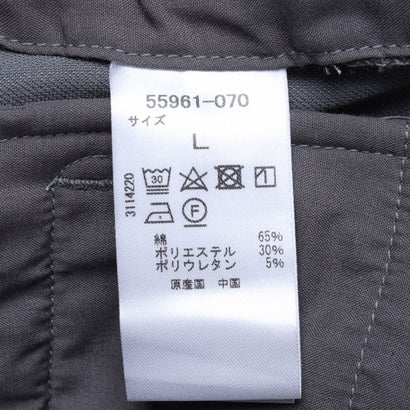 ドゥクラッセ DoCLASSE タテヨコストレッチ・コットンパンツ・ワンタック （チャコール）｜詳細画像