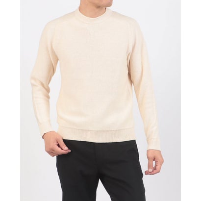 コンフォートクルーネックセーター （オフホワイト）｜詳細画像