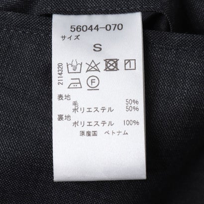 ウールSOLOTEXR)パンツ （チャコール）｜詳細画像