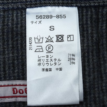 裏起毛ストレッチパンツゴルフ （グレー千鳥）｜詳細画像