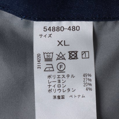 裏起毛ストレッチパンツ/レギュラー （ネイビー）｜詳細画像